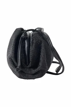BOW19 Details Tasker>Taske Dumpling Glitter Bag Black
