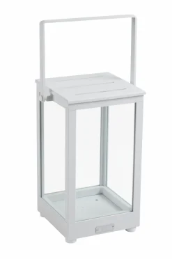 Brafab Havepynt>Lanterne Belfort, Lav Hvid mat