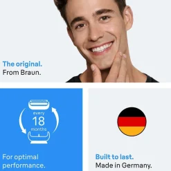 Braun Barbering af hoved Series 3 32B No color