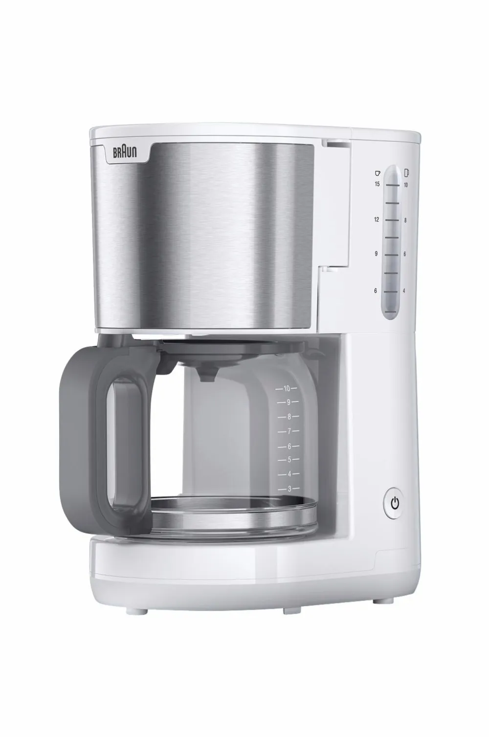 Braun Kaffe- & Espressomaskiner>Kaffemaskine KF1500wh PurShine No color