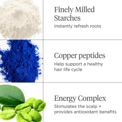 Briogeo Style + TREAT™ Dry Shampoo Puff 15G Tinted Hot