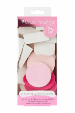 Brushworks Assorted Makeup Sponges No Color Online