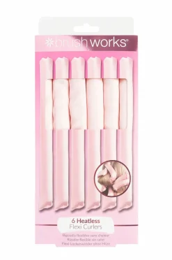 Brushworks Håraccessories|Håraccessories>Heatless Flexi Curlers No Color