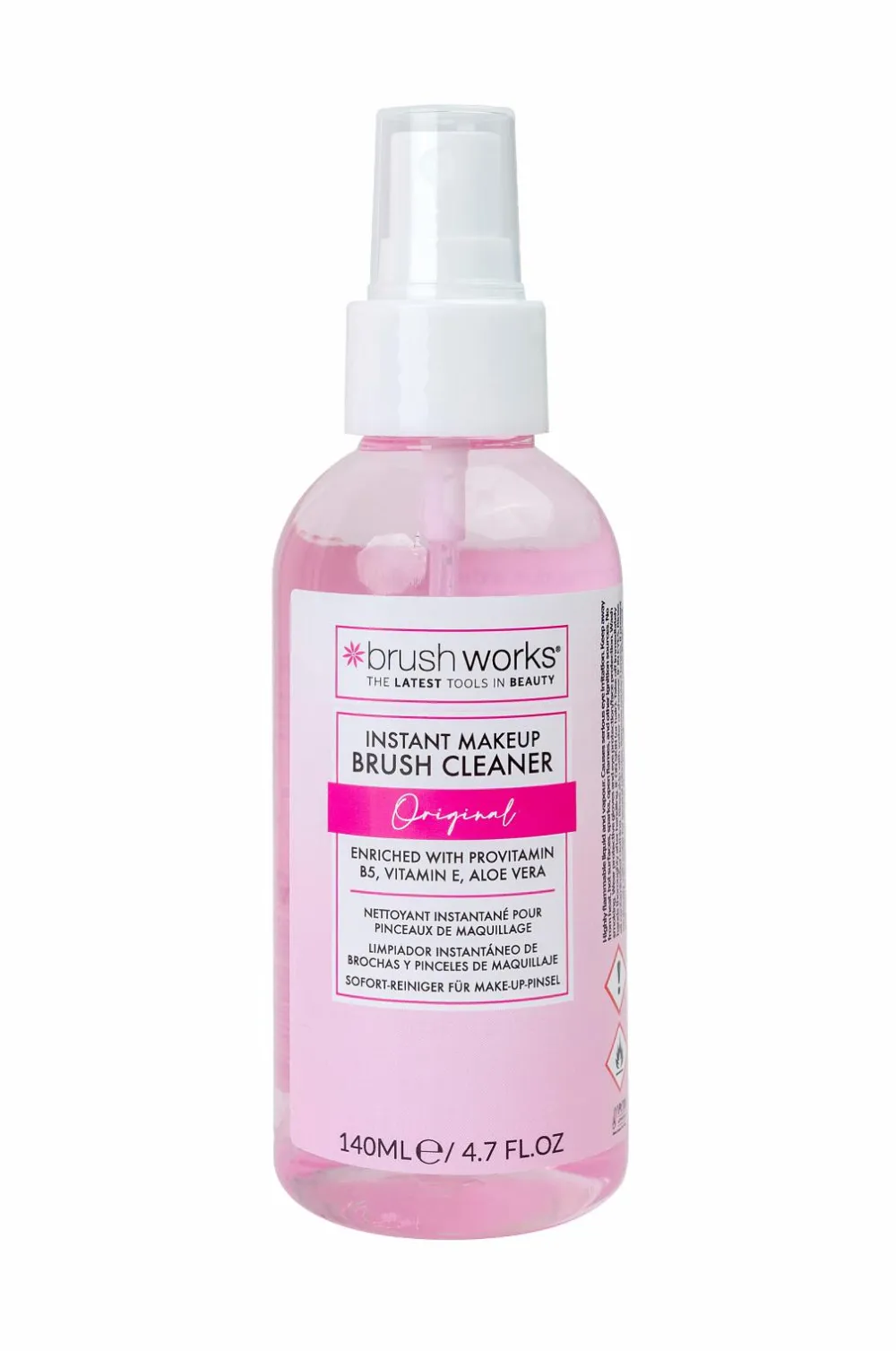 Brushworks Instant Makeup Brush Cleanser 140Ml No Color Best