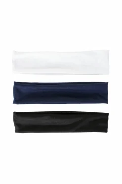 Brushworks Håraccessories|Håraccessories>Jersey Headbands - 3 Pack No Color