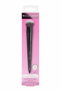 Brushworks Makeupbørster>No. 2 Buffing Foundation Brush No Color