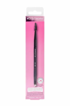 Brushworks No. 22 Double Ended Brow Brush And Spoolie No Color Online