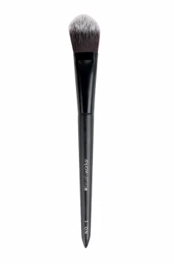 Brushworks No. 1 Foundation Brush No Color New