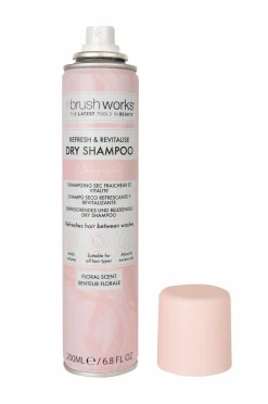 Brushworks Refresh & Revitalise Floral Dry Shampoo 200Ml Clearance