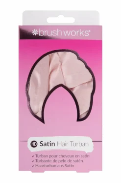 Brushworks Satin Hair Turban No colour Outlet
