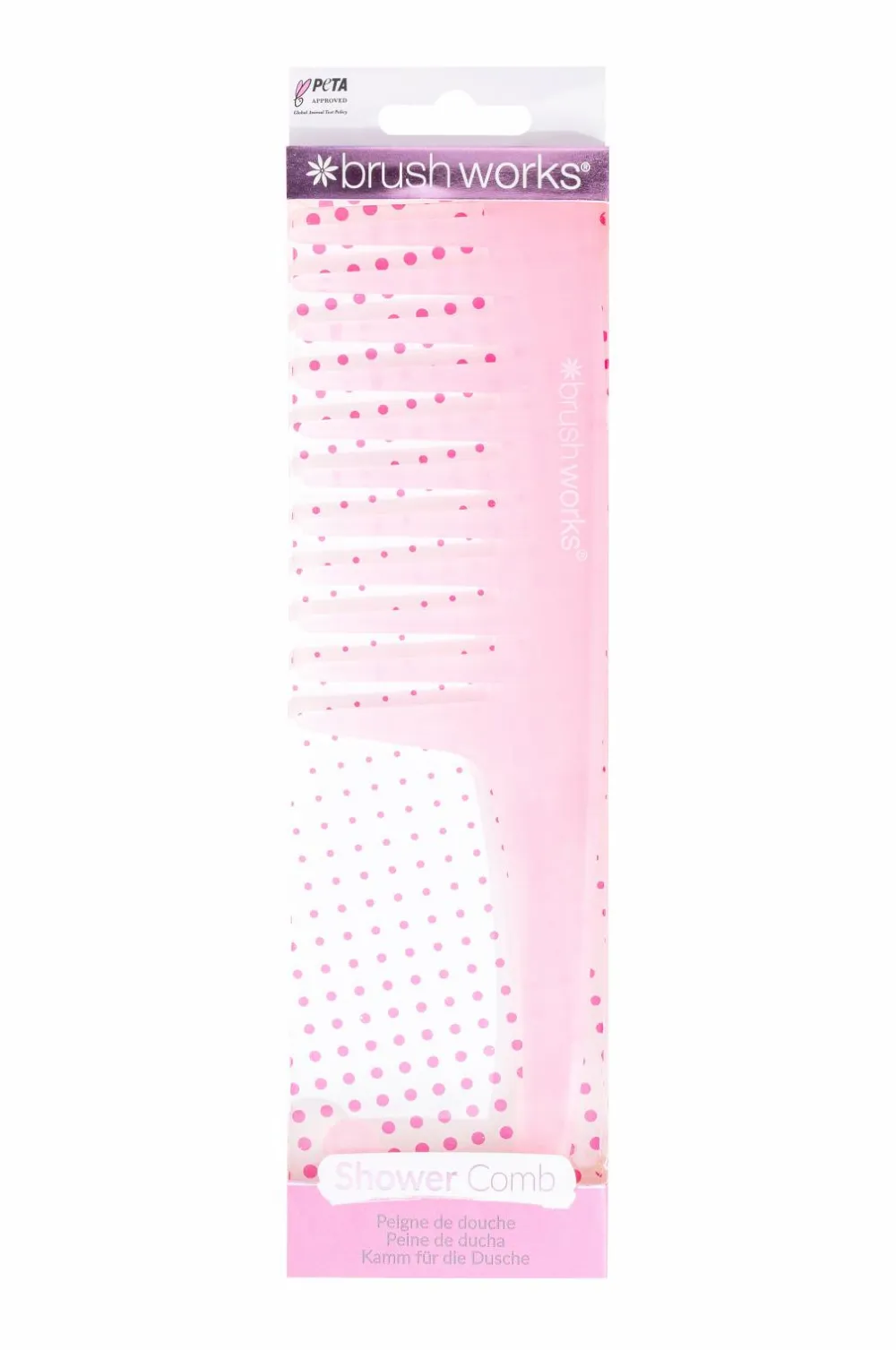 Brushworks Shower Comb No colour Discount