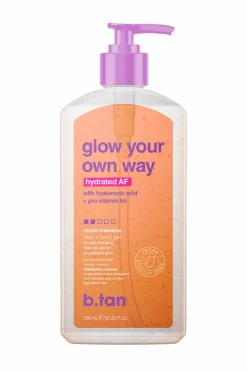b.tan Kropspleje|Kropspleje>Glow Your Own Way Clear Self Tan Gel Hydrated Af 177 Ml No Color