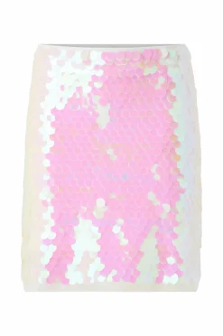 Bubbleroom Nederdele>Nederdel Sequin Mini Skirt Multi