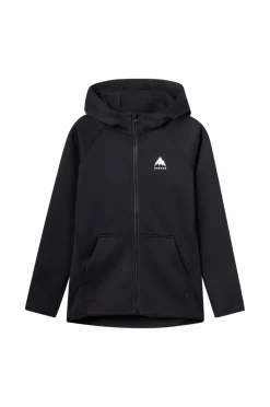 Burton Fleecetrøje Kids Crown Weatherproof Full-zip True black Outlet