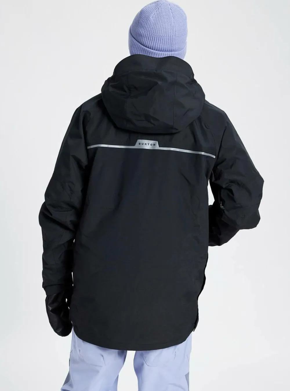 Burton Snowboardjakke MB Frostner Anorak True black Outlet