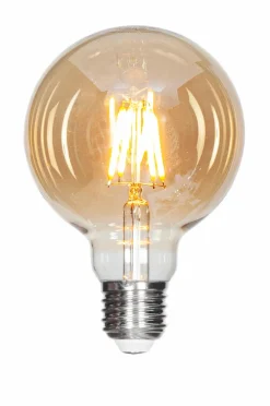 By Rydéns Lyskilder>Filament dekorationspære LED Ø95 mm Amber