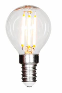 By Rydéns Filament dekorationspære, LED dæmpbar globe, E14, 4W, Ø 45 mm klar White Online