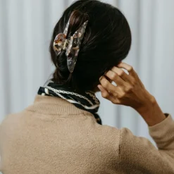 ByBarb Hair claw Gråmeleret Clearance