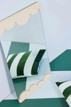 Byon Spejle>Spejl Bubbly L Beige