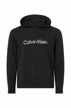 Calvin Klein Sweatshirts & Hoodies>Hættetrøje LS EU Standard Logo 350terry PO Black