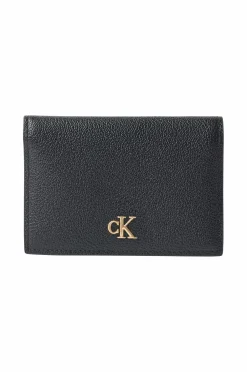 Calvin Klein Pengepung Min Monogram 6cc Flap Cardcase Black