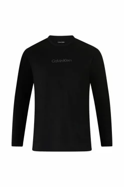 Calvin Klein Pyjamassæt LS Tee Pant Black top w/ bijou modern bijou mo Online
