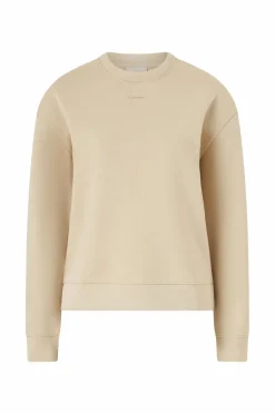 Calvin Klein Sweatshirt Nano Logo Crew Neck Gravel Outlet