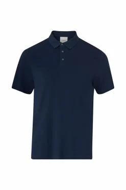 Calvin Klein T-Shirts & Tanktoppe>T-shirt SS Supima Chest Emb Polo Dark sapphire