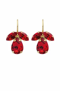 Caroline Svedbom Øreringe Petite Timo Earrings Gold Light siam Best
