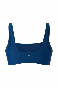 Casall Bikini-bh Waffle Square Neck Bikini Top Deep ocean Outlet