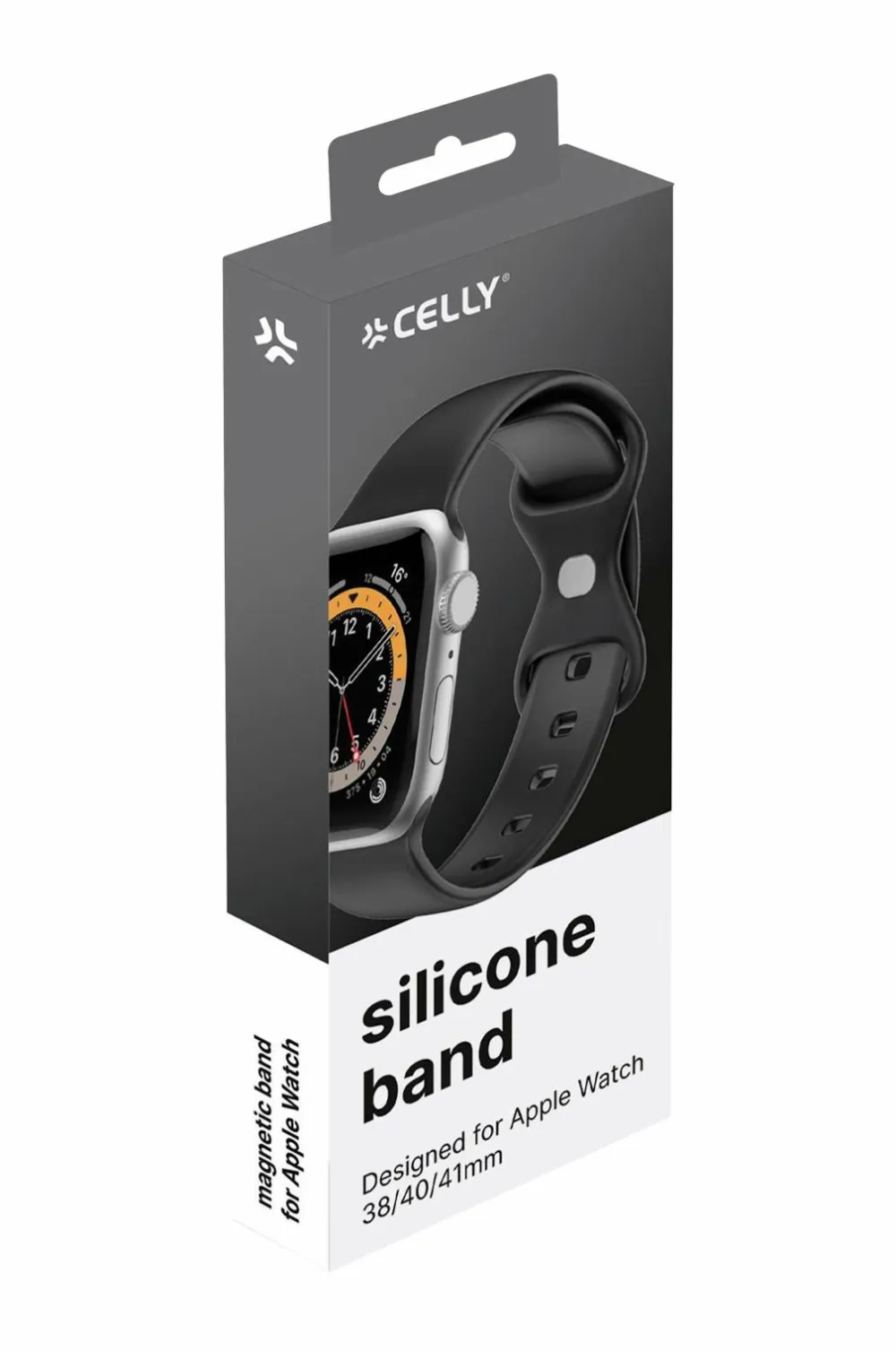 Celly Ure|Ure>Armbånd Apple Watch 38/40/41 mm Silikon No color