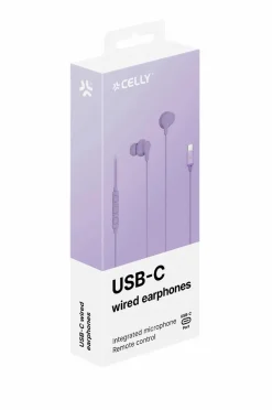 Celly Kabel til hovedtelefoner i øret USB-C UP1600 No color Discount