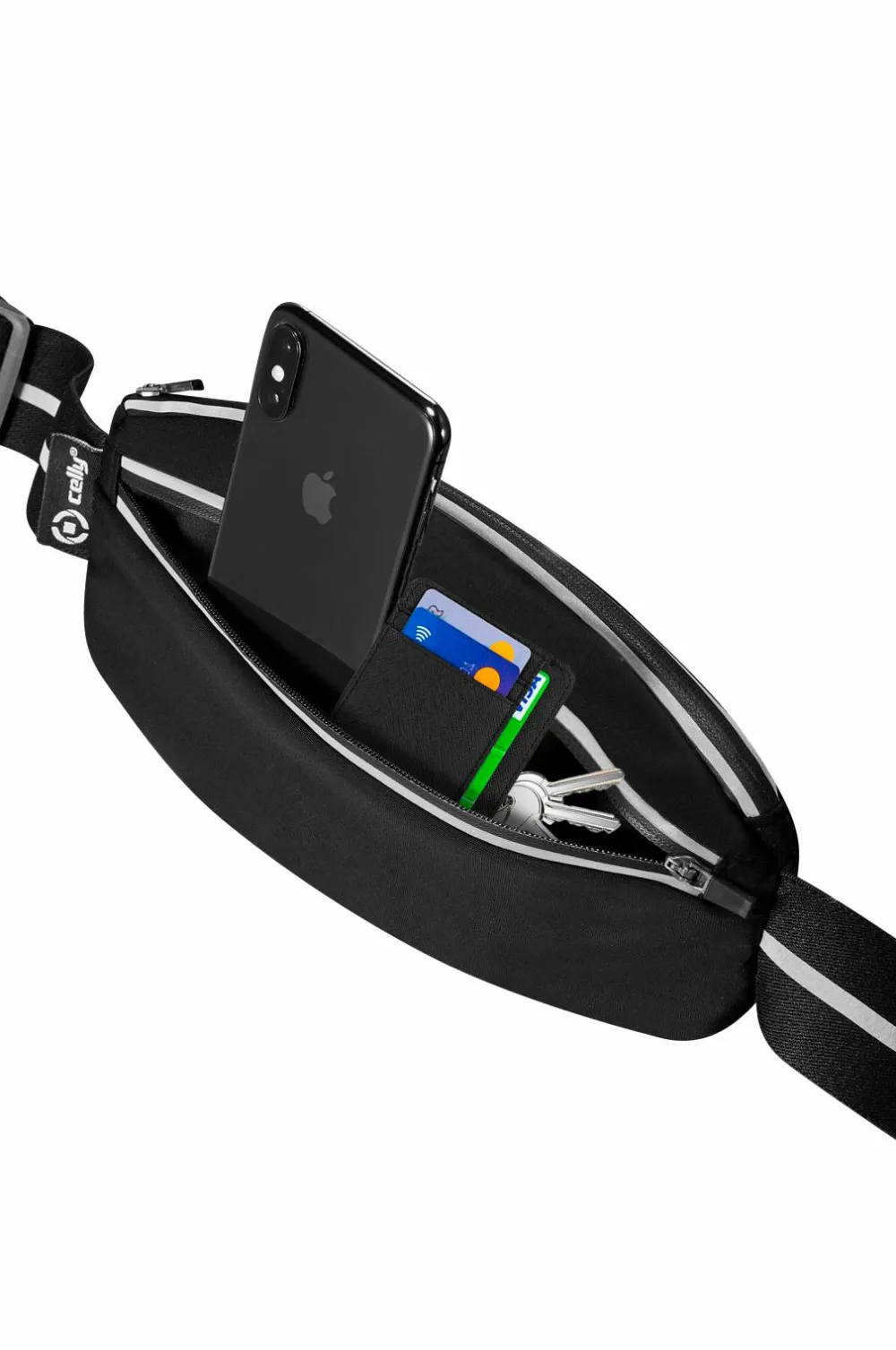 Celly Sportsbælte/telefonlomme maks. 6,9" Sort Discount