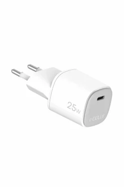 Celly Usb-oplader Gan 1 x Usb-c PD 25w No color Sale