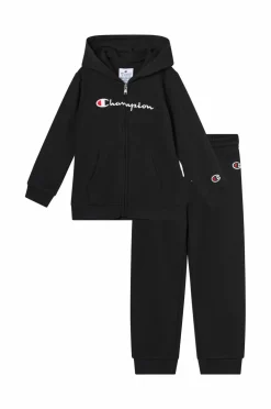 Champion Trøjer>Tracksuit Hooded Full Zip Black beauty
