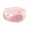 Champion Nordic Boombox CD/Radio/MP3/USB Pink ABB200P