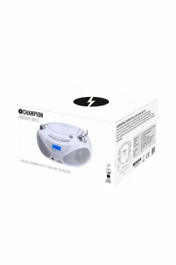 Champion Nordic Tv, Lyd & Det Smarte Hjem>Boombox CD/Radio/MP3/USB White ABB200W