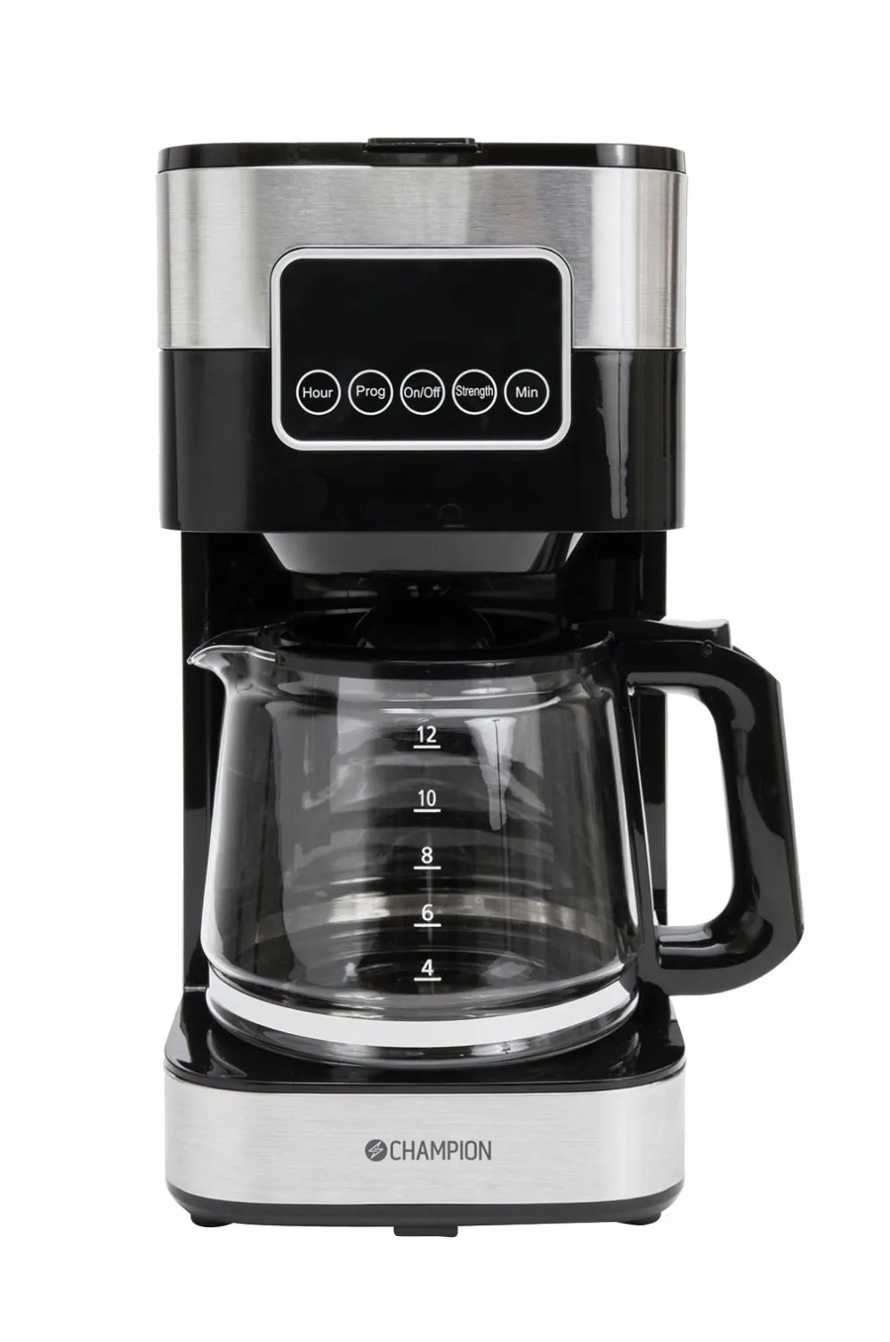 Champion Nordic Kaffe- & Espressomaskiner>Kaffemaskine Digital 12-kop KB400 No color