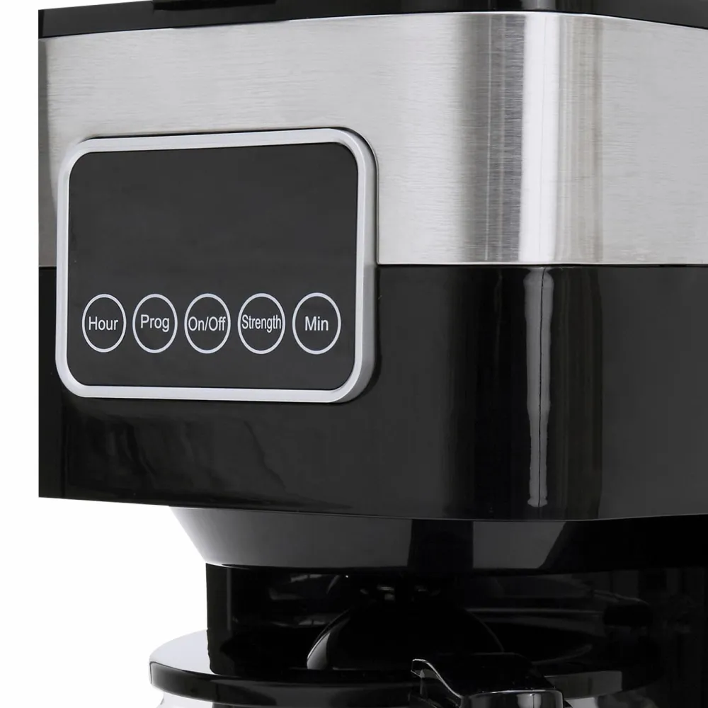 Champion Nordic Kaffe- & Espressomaskiner>Kaffemaskine Digital 12-kop KB400 No color