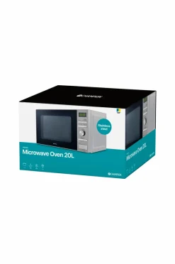 Champion Nordic Mikrobølgeovn 20 liter 700W, Rustfri Best