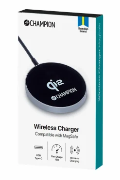 Champion Nordic Mobiltelefoner, Tablets & Tilbehør>Trådløs oplader Qi2 No color