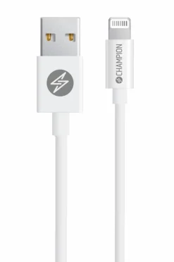 Champion Nordic Mobiltelefoner, Tablets & Tilbehør>USB-A til Lightning-kabel 2 m No color