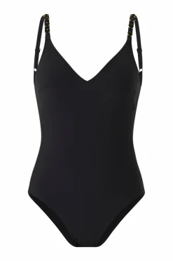 Chantelle Badedragter>Badedragt Emblem Swimwear Full Brief High Waist Black