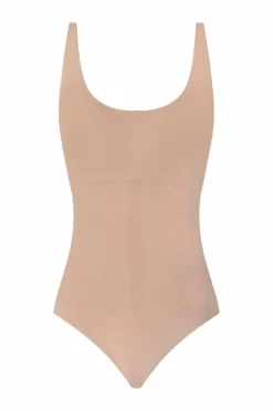 Chantelle Bodystocking Smooth Comfort Shapewear Clay Nude Best