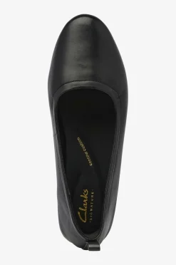Clarks Ballerinasko Fawna Soft D Black leather Online