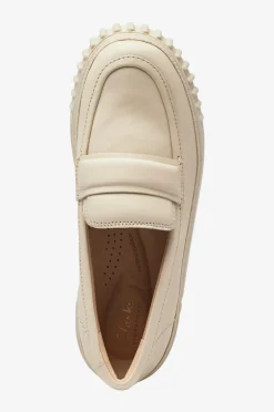 Clarks Loafers Mayhill Cove D Cream Leather Outlet