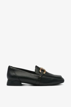 Clarks Loafers>Loafers Ubree15 Lily D Black combi lea