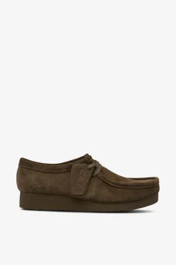 Clarks Loafers WallabeeEVOSh D 3227 Olive suede Clearance