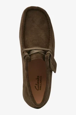 Clarks Loafers WallabeeEVOSh D 3227 Olive suede Clearance