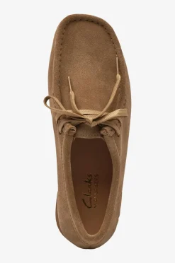 Clarks Loafers>Loafers Wallabeeevosh D Dark Sand Suede